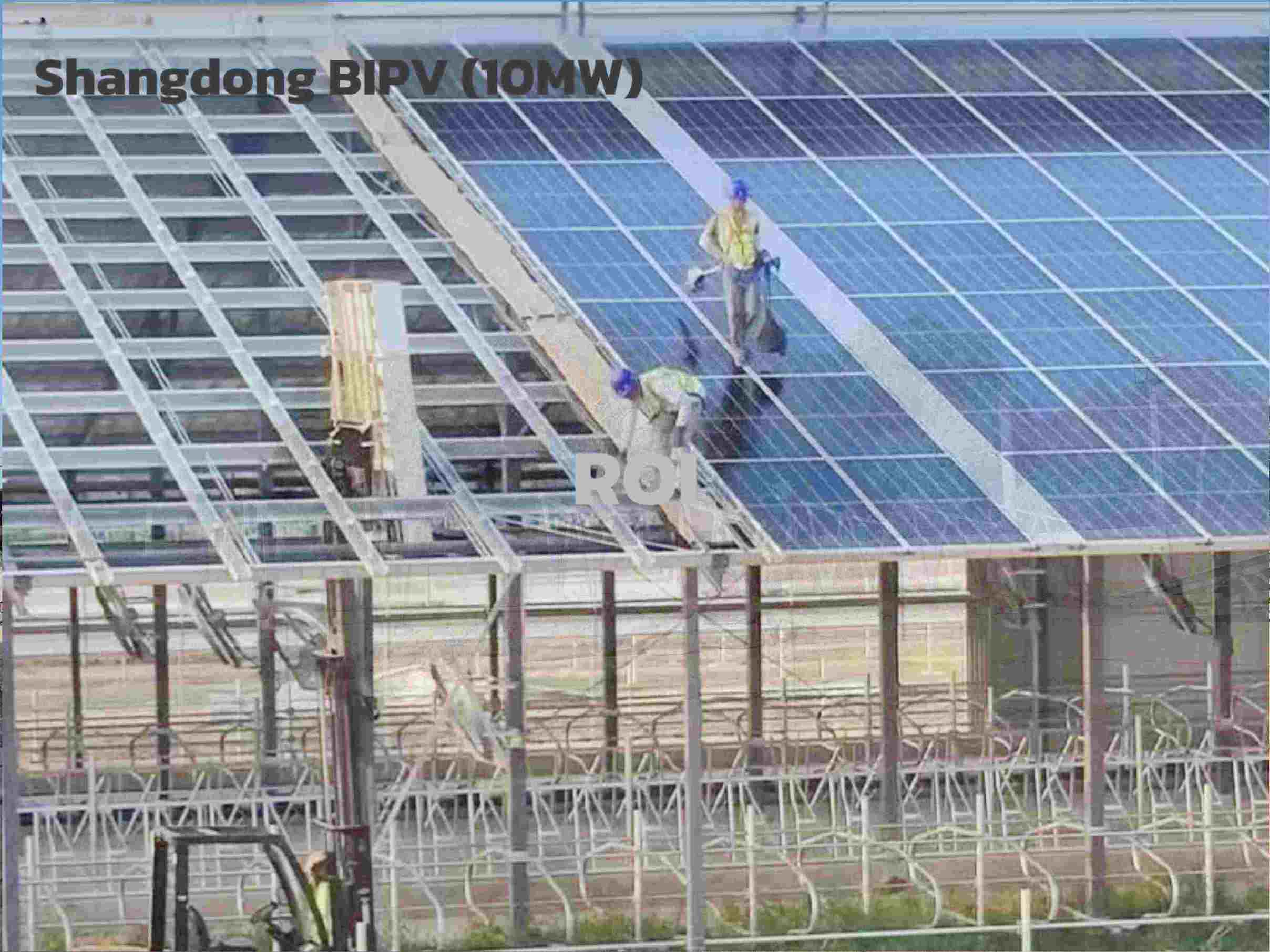 山东10MW光伏建筑一体化项目